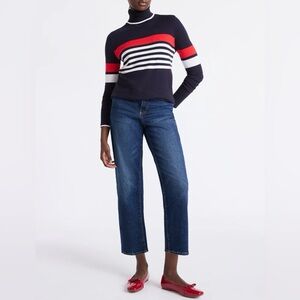 Free Assembly Women's Cozy Yarn Turtleneck Sweater with Long Sleeves